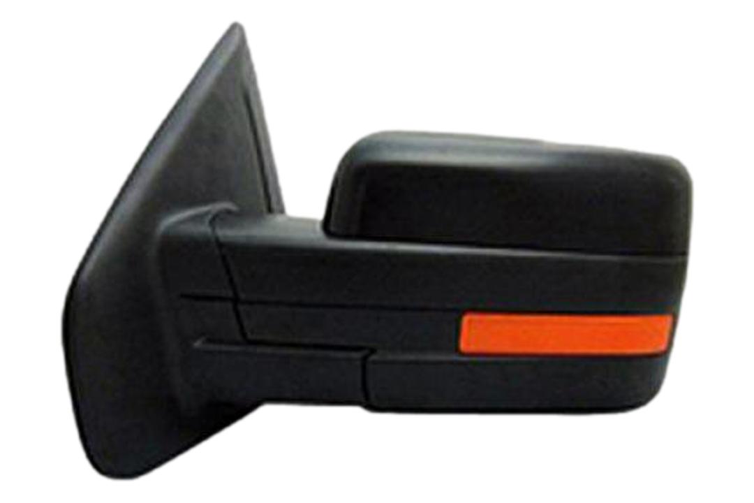 Painted Side View Mirror for 2013 Ford F150 (Left, Driver-Side) BL3Z17683DAPTM FO1320405