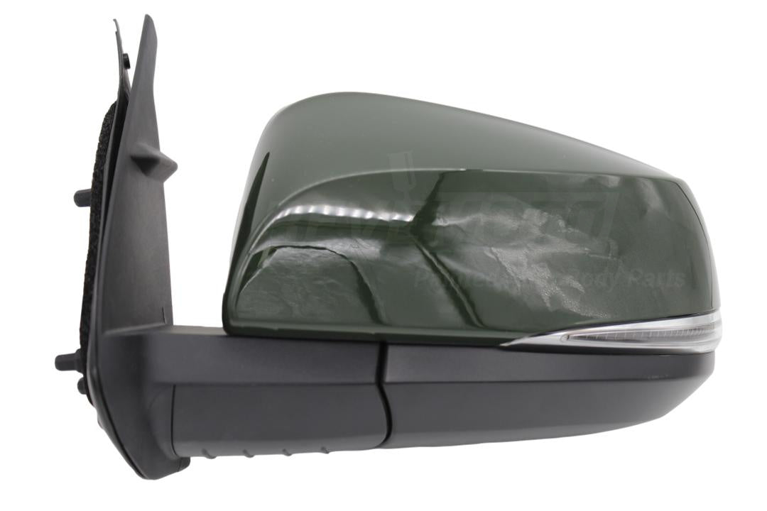 Painted Side View Mirror for 2016-2023 Toyota Tacoma (Driver-Side | WITH: Blind Spot Detection) Army Green (6V7) 8794004250 TO1320350 ReveMoto Painted Auto Body Parts