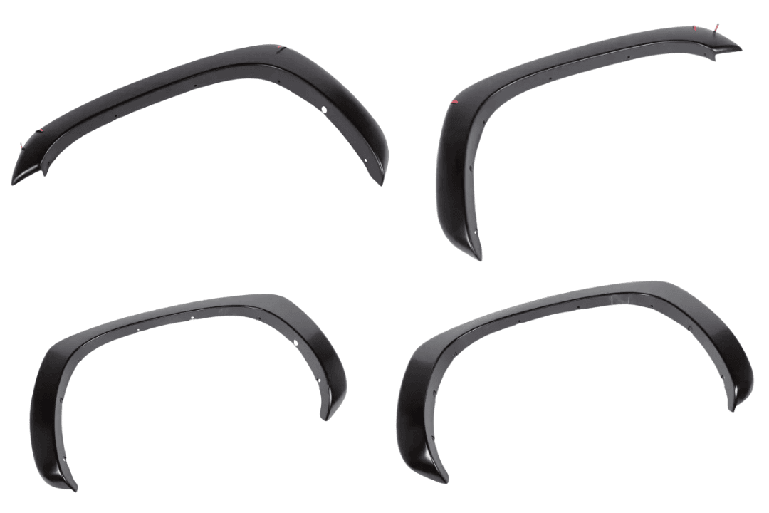 2003-2007 Chevrolet Silverado : Painted Fender Flare Conversion (2500 HD/3500 HD | Set of 4) | Painted to Match, Ready to Install