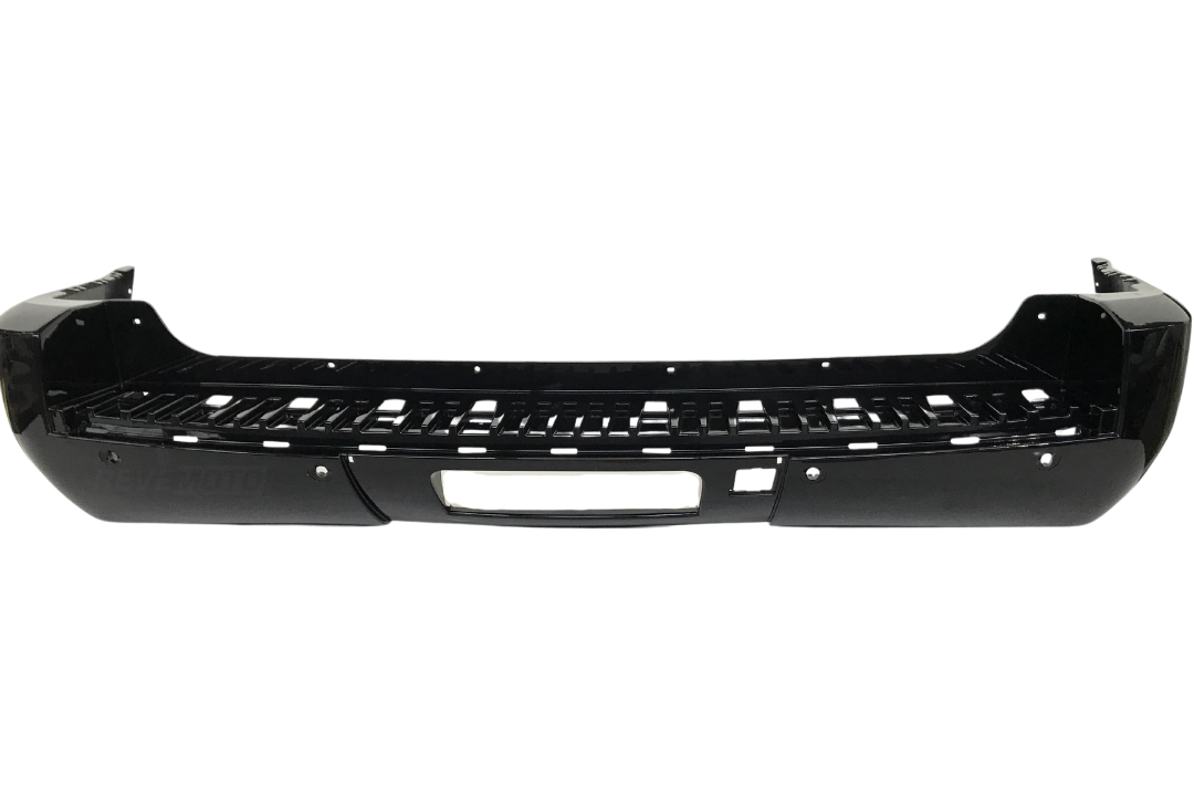 2007-2014 GMC Yukon Rear Bumper Painted (Denali SLE SLT Models) Pinot Noir Metallic (WA103V) 20951798 GM1100784