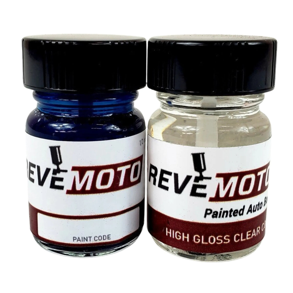 ReveMoto Touch-Up Paint | Factory Paint Code Matched ( Base Clear Coat) 