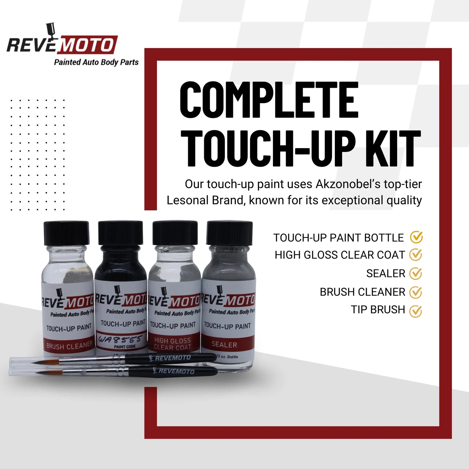 ReveMoto's Complete Touch-Up Kit