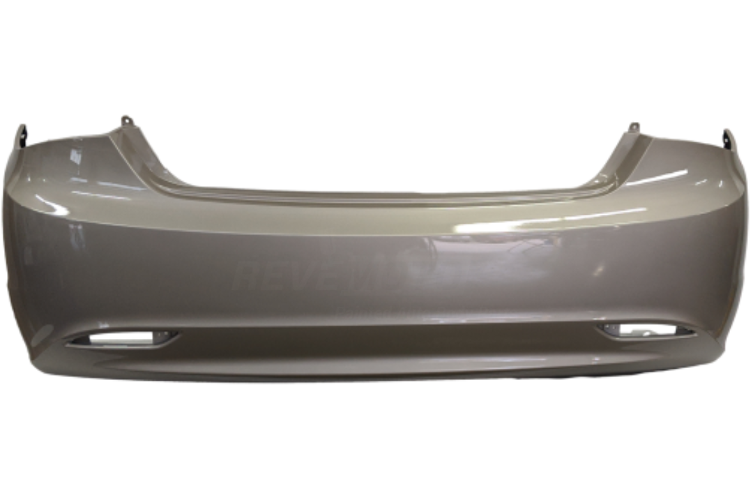 2011-2013 Hyundai Sonata Rear Bumper Painted Camel Beige Pearl (SV) 866103Q000 HY1100175
