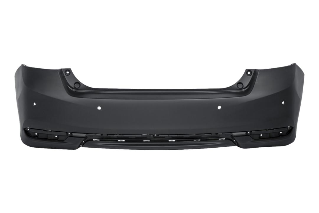 2017 Honda Accord Rear Bumper Painted (Hybrid_WITH: Park Assist Sensor Holes)_ 04715T3WJ52ZZ_ HO1100303