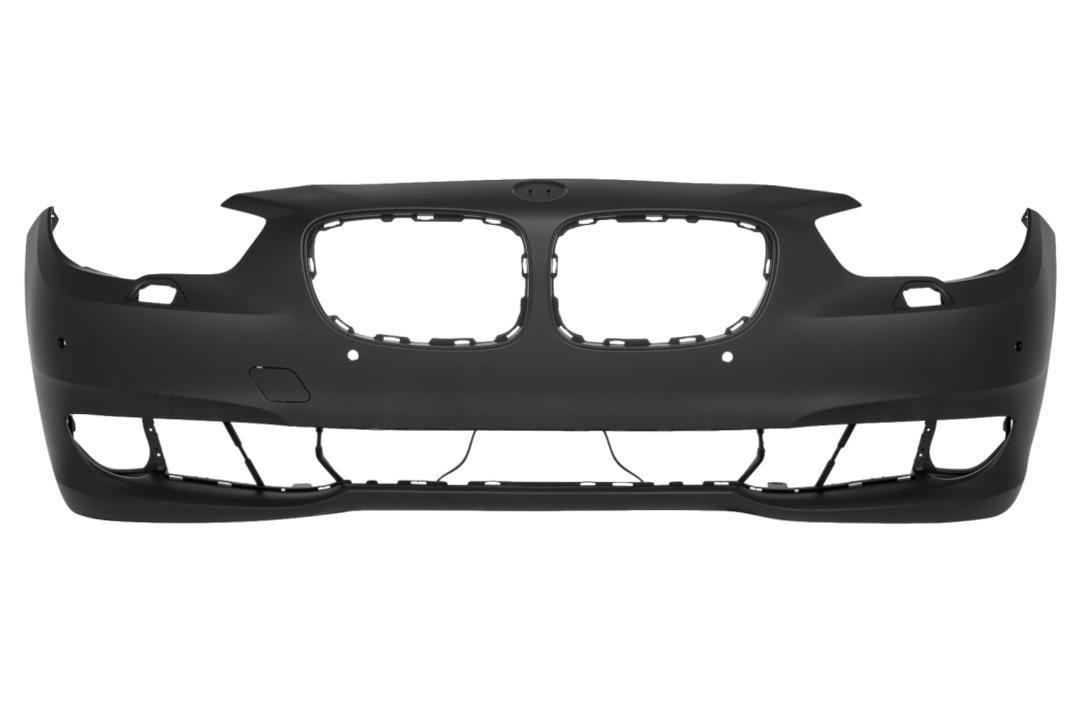 2010-2013 BMW 535i GT Front Bumper Painted (OEM | WITHOUT: M-Package)_WITH: Park Assist Sensor Holes, Side Camera Holes | WITHOUT: M Package_ 51117248039