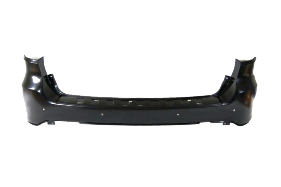 2011-2013 Dodge Durango Rear Bumper Painted_WITH: Park Assist Sensor Holes, Blind Spot Detection Holes_ 68092095AA_ CH1100960