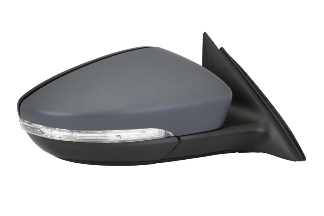 2016-2020 Volkswagen Passat Side View Mirror Painted (WITHOUT: Memory)_(Heated) WITH: Turn Signal Light | WITHOUT: Memory_Left, Driver-Side_ 561857507BB9B9_ VW1320163