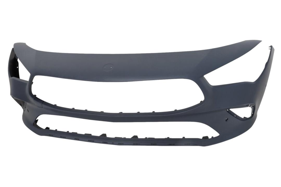 2020-2023 Mercedes-Benz CLA250 Front Bumper Painted (OEM | WITHOUT: AMG Line)_WITH: Tow Hook Hole Cover , Front Park Aid_ 11888002009999