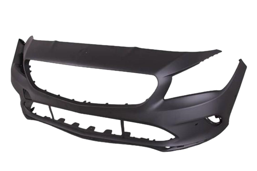 2017-2019 Mercedes-Benz CLA250 Front Bumper Painted (OEM)_ WITH: Park Sensor Holes_11788012009999