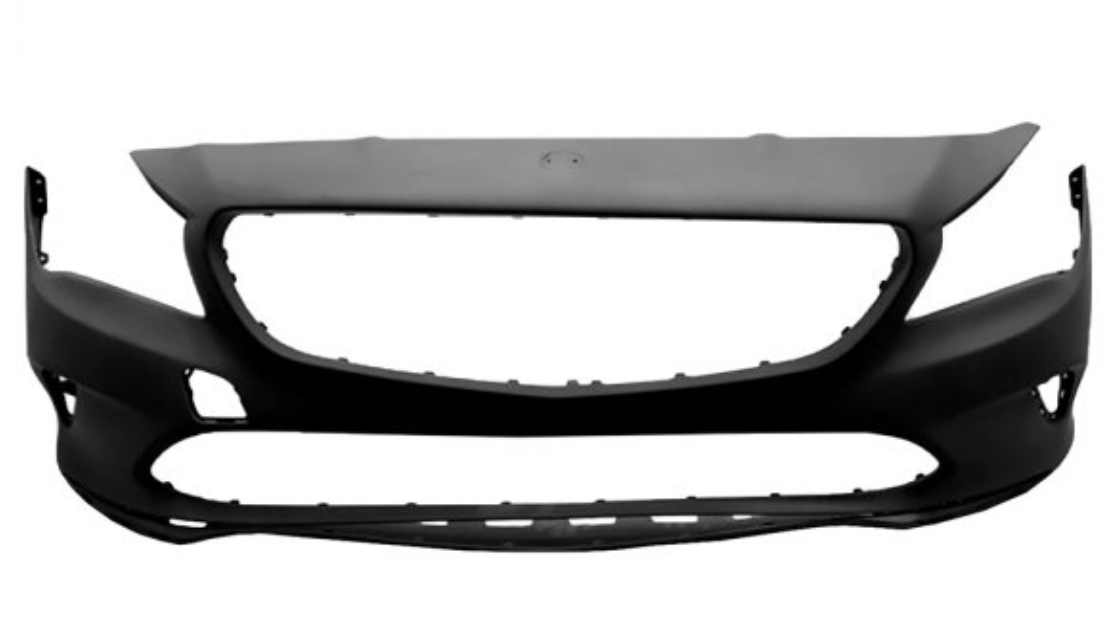 2017-2019 Mercedes-Benz CLA250 Front Bumper Painted (OEM)_WITHOUT: Park Sensor Holes_ 11788011009999