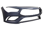 2020-2023 Mercedes-Benz CLA250 Front Bumper Painted (OEM | WITH: AMG Line)_WITH: Tow Hook Hole Cover, 2 Park Sensor Holes | WITHOUT: Aerodynamics Package_ 11888087009999