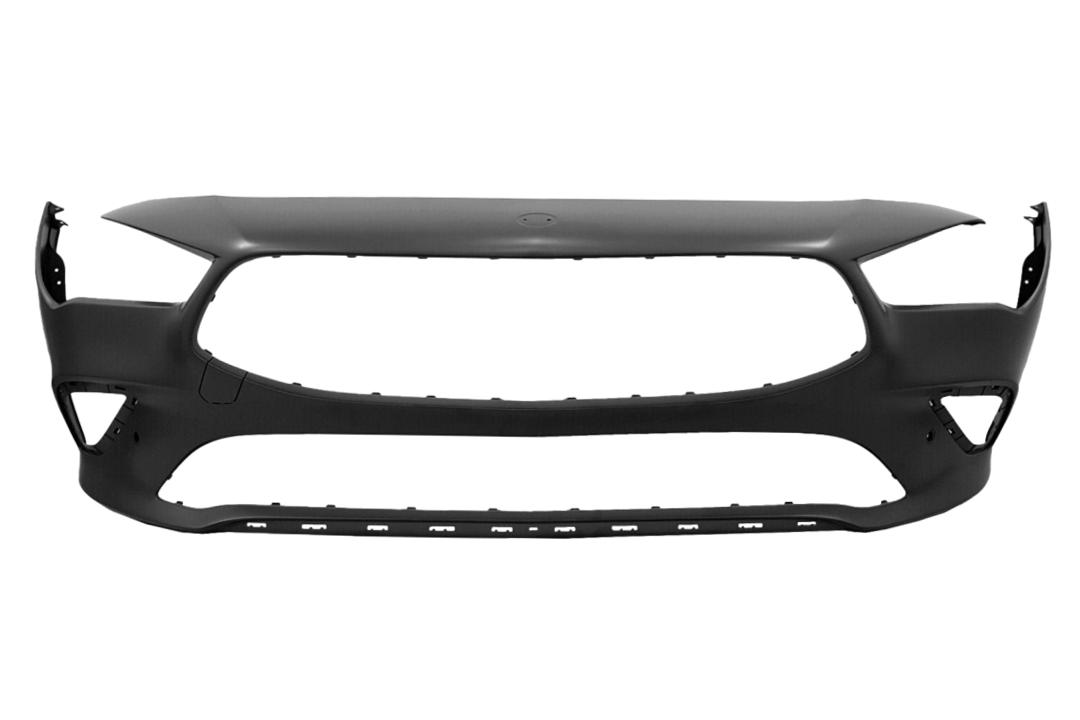 2020-2023 Mercedes-Benz CLA250 Front Bumper Painted (OEM | WITHOUT: AMG Line)_WITH: Tow Hook Hole Cover, 4 Park Assist Sensor | WITHOUT: Aerodynamics Package_ 11888503039999