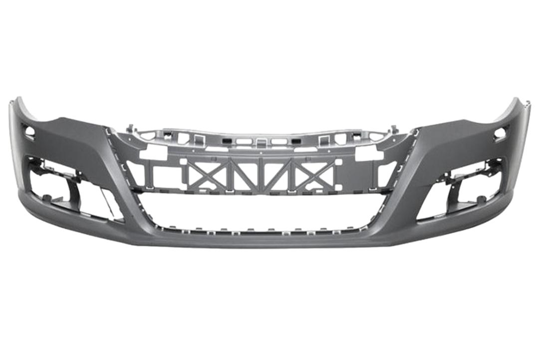 2009-2012 Volkswagen Passat CC Front Bumper Painted_WITH: Head Light Washer Holes | WITHOUT: Park Assist Sensor Holes_ 3C8807217QGRU_ VW1000204