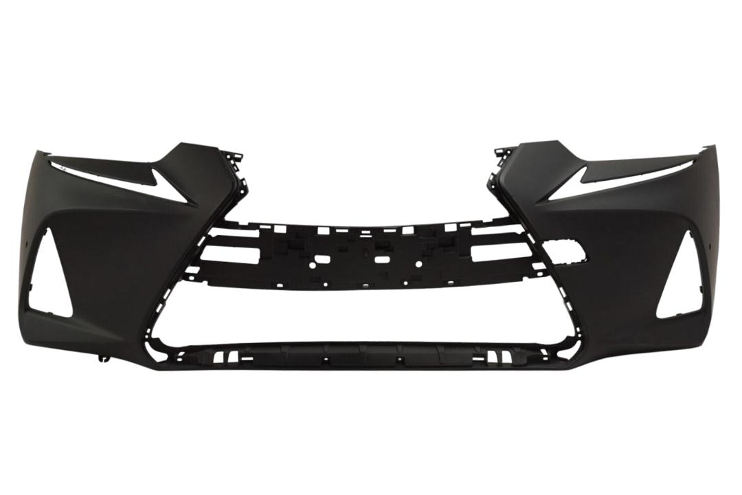 2017-2020 Lexus IS300 Front Bumper Painted (WITHOUT: F-Sport Package)_WITH: Park Assist Sensor Holes | WITHOUT: F-Sport Package, HL Washer Holes_ 521195E922_ LX1000336