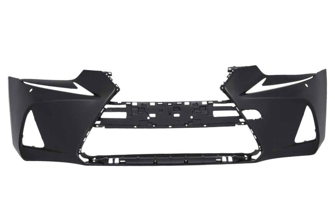 2017-2020 Lexus IS300 Front Bumper Painted (WITHOUT: F-Sport Package)_WITH: HL Washer Holes | WITHOUT: F-Sport Package, Park Assist Sensor Holes_ 521195E932_ LX1000341
