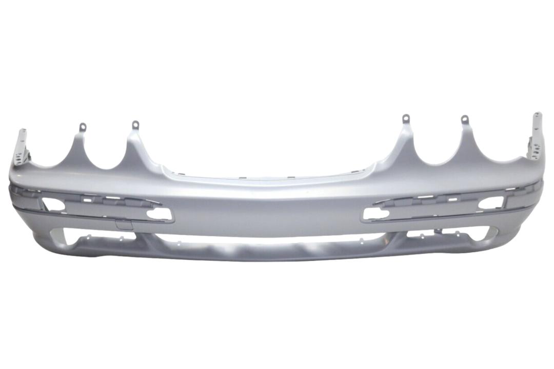 2000 Mercedes-Benz E320 Front Bumper Painted (WITH: AMG)_WITH: AMG | WITHOUT: Head Light Washer Holes_ 2108852525_ MB1000143