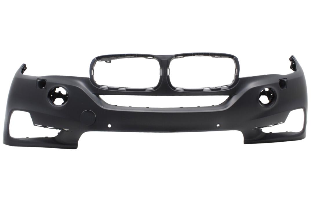 2014-2018 BMW X5 Front Bumper Painted (WITH: Two Sensor Holes, Head Light Washer Holes | WITHOUT: Center Camera Hole)_ 51117378600_ BM1000333