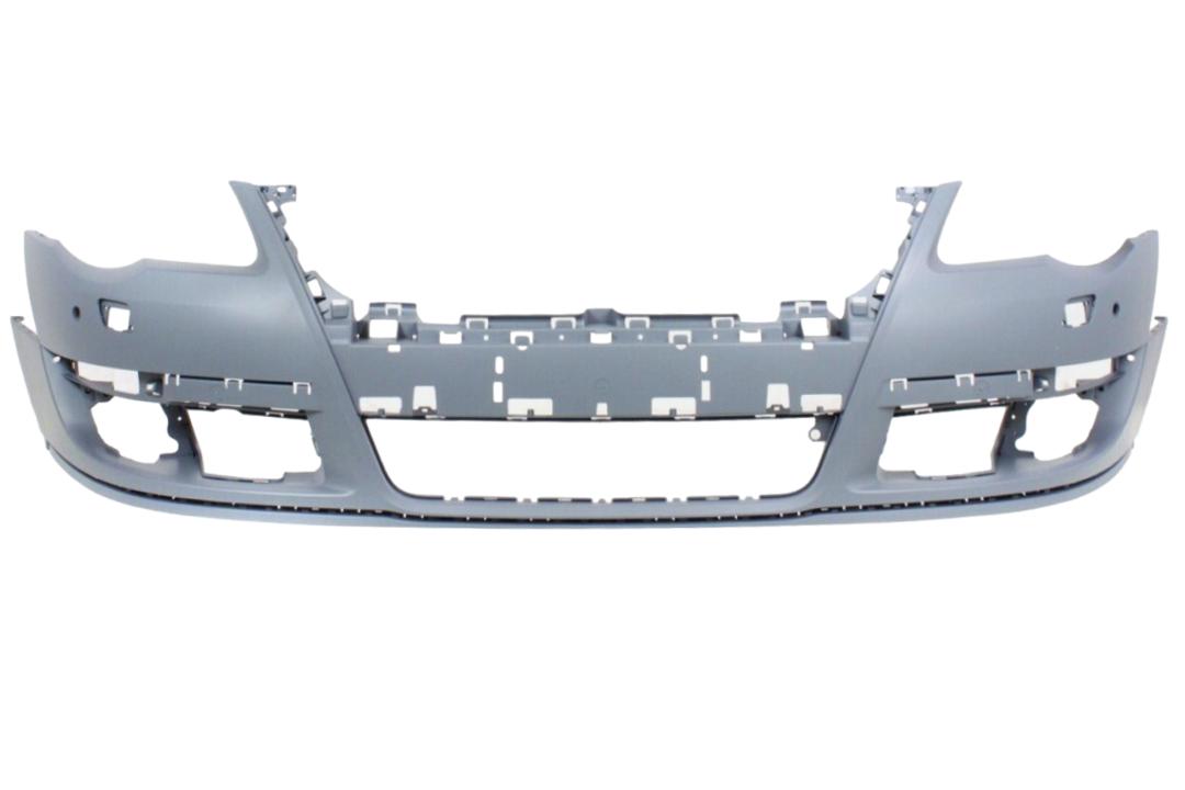 2006-2010 Volkswagen Passat Front Bumper Painted (Aftermarket | WITH: Park Assist Sensor Holes)_ 3C0807217RGRU_ VW1000163