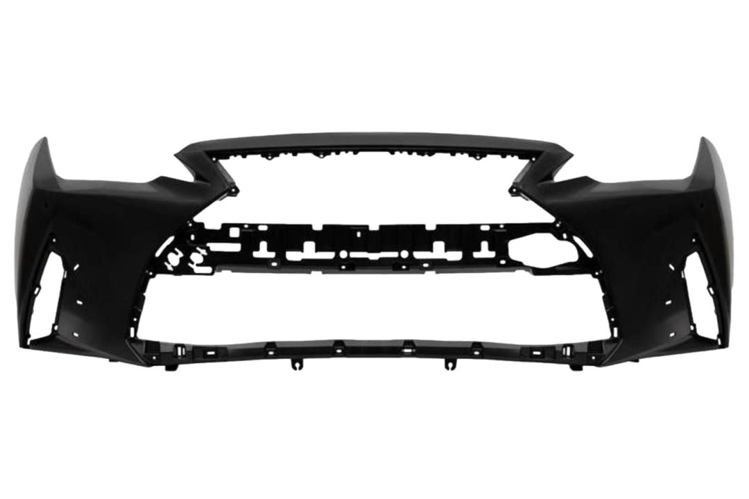 2021-2023 Lexus IS350 Front Bumper Painted (OEM) WITH: F-Sport, Park Assist Sensor Holes | WITHOUT: Head Light Washer Holes 521195E989