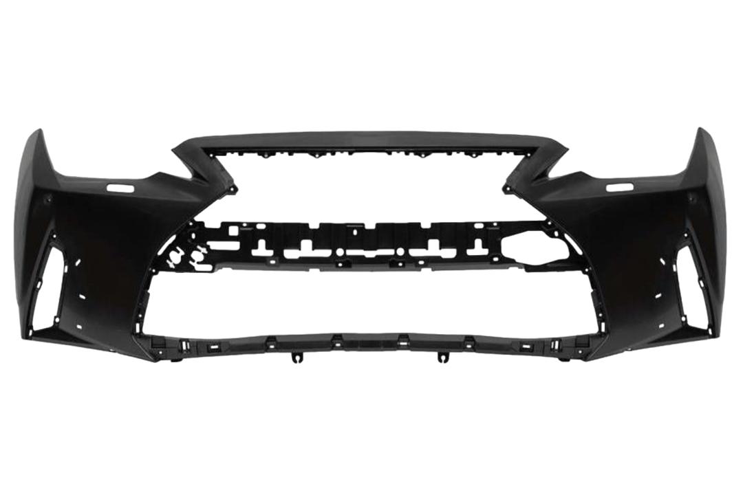 2021-2023 Lexus IS350 Front Bumper Painted (OEM) WITH: F-Sport, Head Light Washer Holes, Park Assist Sensor Holes 521195E992