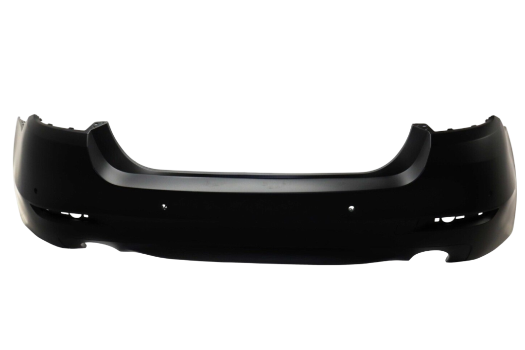 2014-2016 BMW 5-Series Rear Bumper Painted (OEM | WITH: Park Assist Sensor Holes)