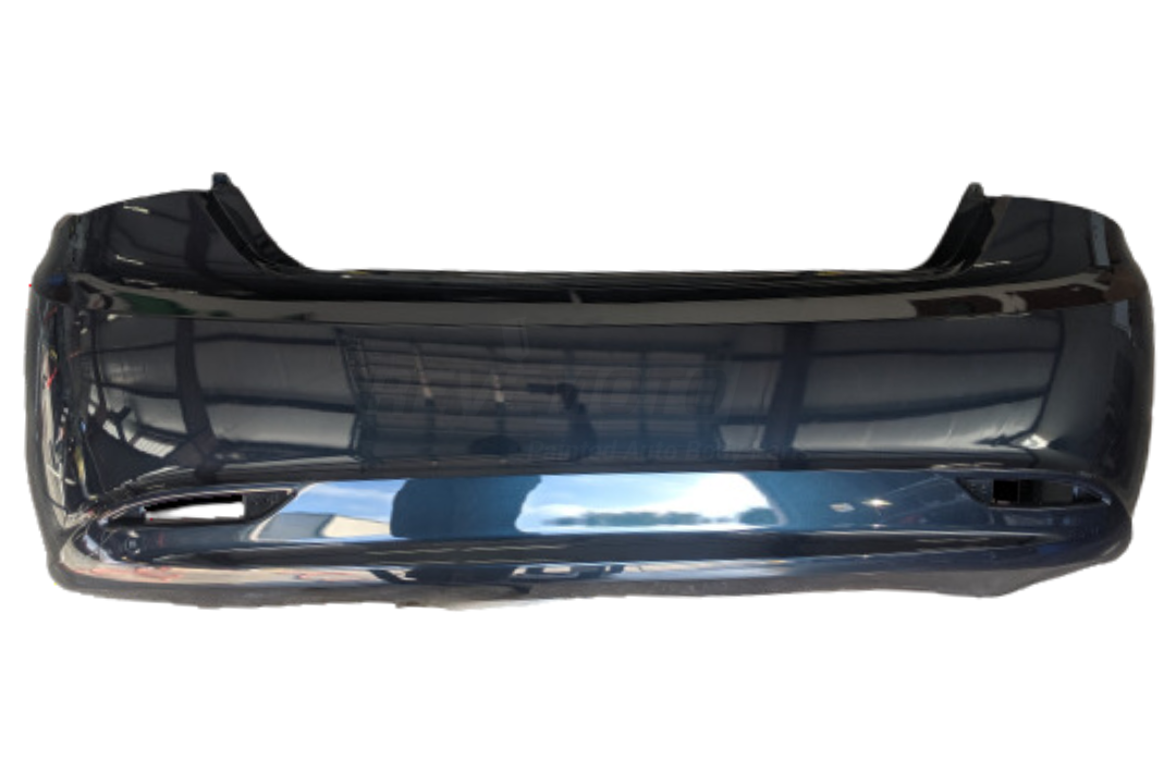 2011-2013 Hyundai Sonata Rear Bumper Painted Pacific Blue Pearl (T3) 866103Q000 HY1100175