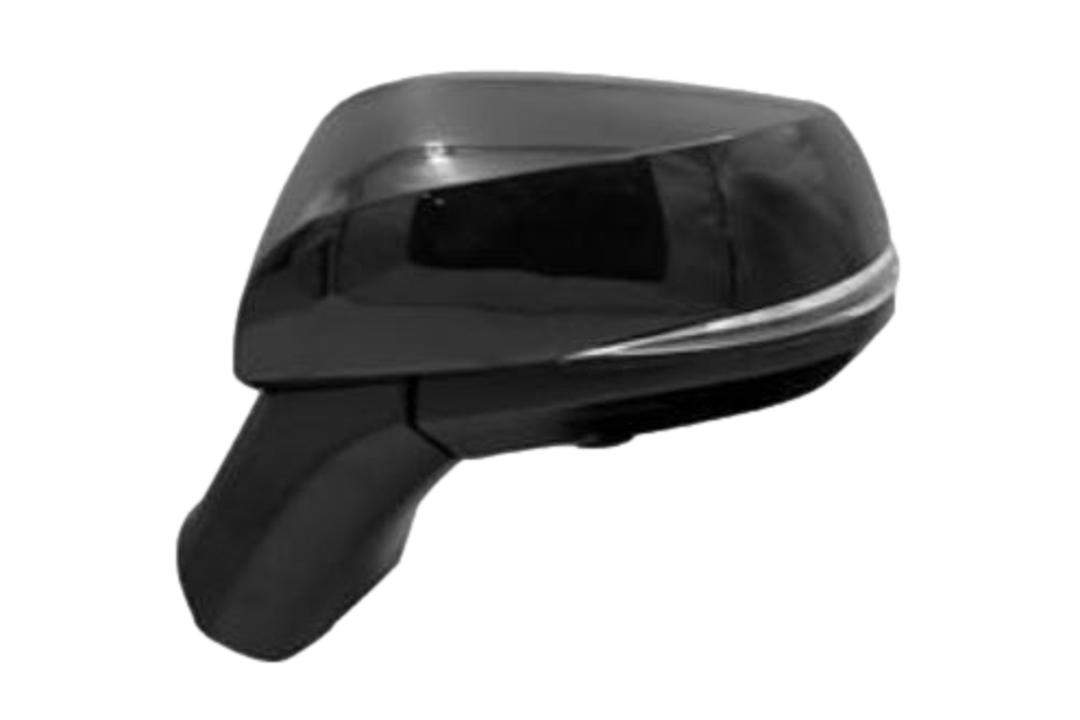 20192023 Toyota RAV4 Side View Mirror Painted (WITH Camera, Puddle