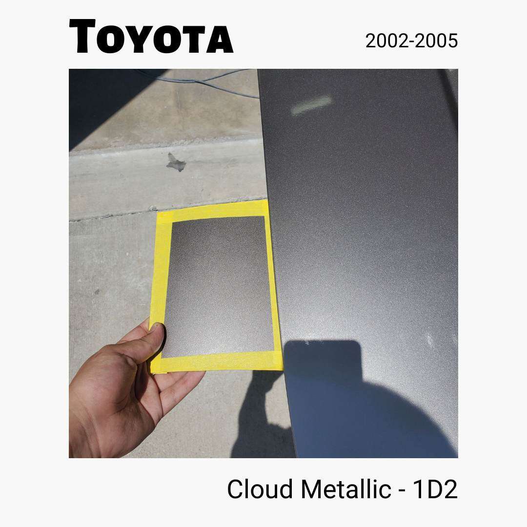 Toyota Cloud Metallic 1D2 - ReveMoto Custom Paint Match