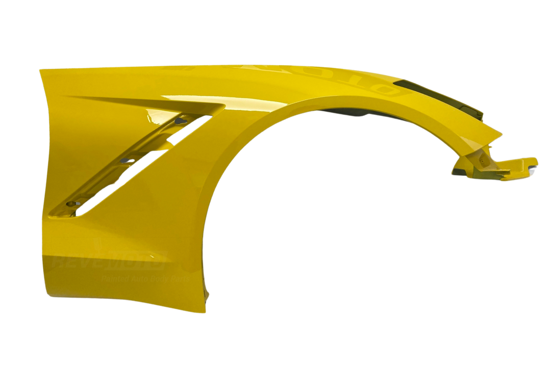 2014-2019 Chevrolet Corvette Fender Painted Velocity Yellow (WA300N) 84423757