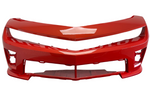 2012-2015 Chevrolet Camaro Front Bumper Painted Inferno Orange Metallic (WA502Q) 22831868 GM1000931