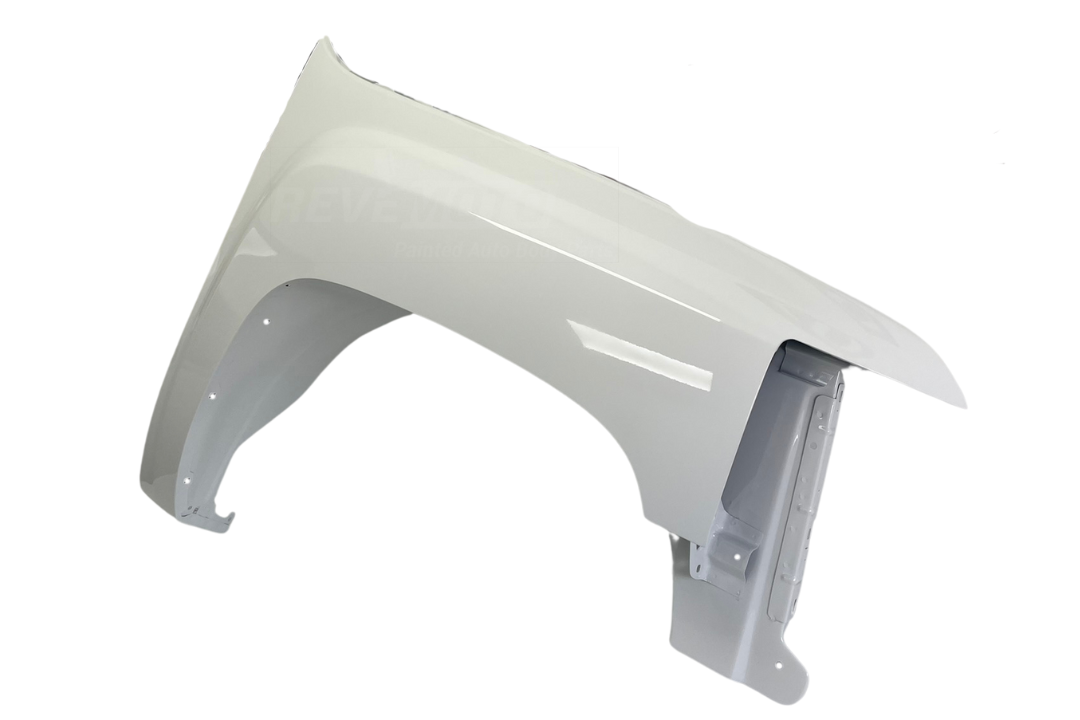 2007-2013 Chevrolet Silverado Fender Painted Olympic White (WA8624) 22977474 GM1241341