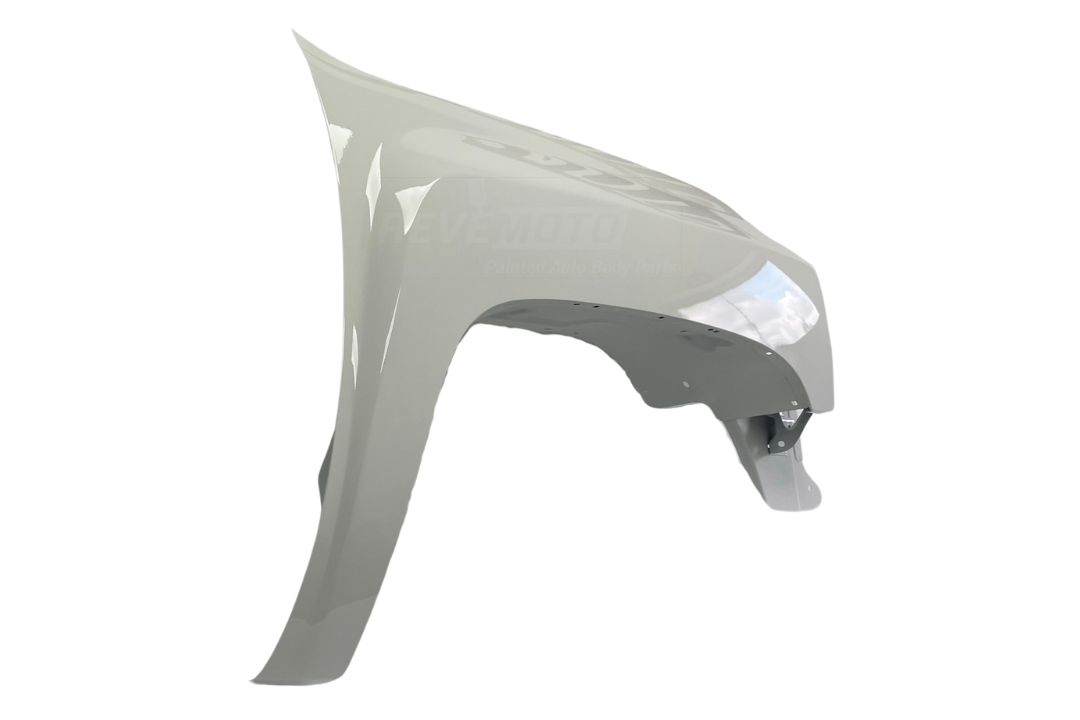 2007-2013 Chevrolet Silverado Fender Painted Olympic White (WA8624) 22977474 GM1241341