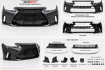 2017-2020 Lexus IS250 / IS300 / IS350 to 2021-2025 Lexus IS F-SPORT Style Painted Front Bumper Conversion Kit | Painted to Match, Ready-to-Install