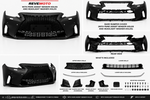 2017-2020 Lexus IS250 / IS300 / IS350 to 2021-2025 Lexus IS F-SPORT Style Painted Front Bumper Conversion Kit | Painted to Match, Ready-to-Install