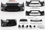 2017-2020 Lexus IS250 / IS300 / IS350 to 2021-2025 Lexus IS F-SPORT Style Painted Front Bumper Conversion Kit | Painted to Match, Ready-to-Install