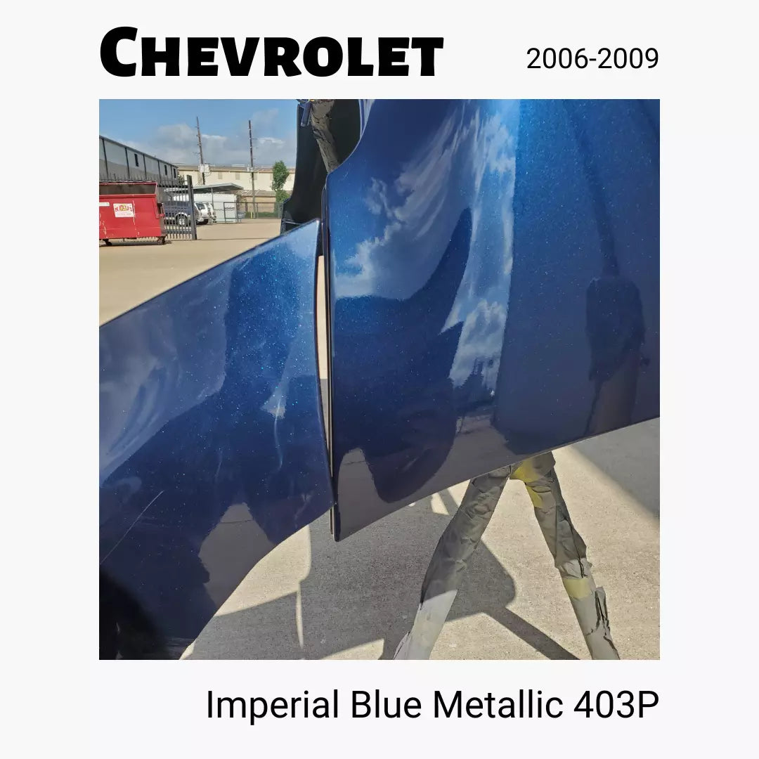 Chevrolet Paint Code WA403P or U403P (Imperial Blue Metallic) - ReveMoto Custom Paint Match