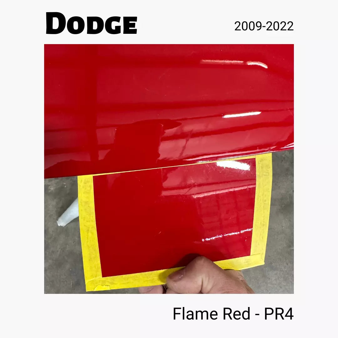 Dodge Paint Code PR4 (Flame Red) - ReveMoto Custom Paint Match
