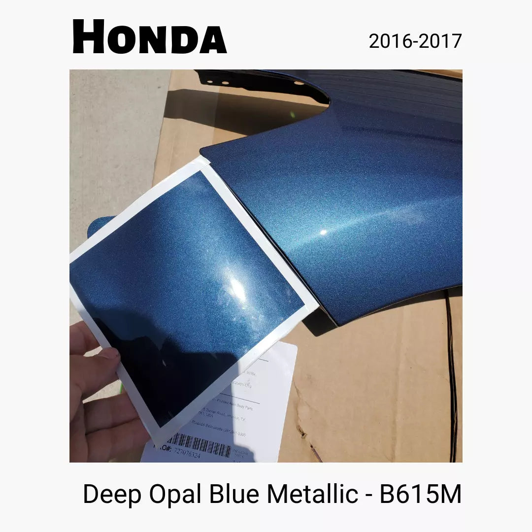 Honda Paint Code B615M (Deep Opal Blue Metallic) - ReveMoto Custom Paint Match