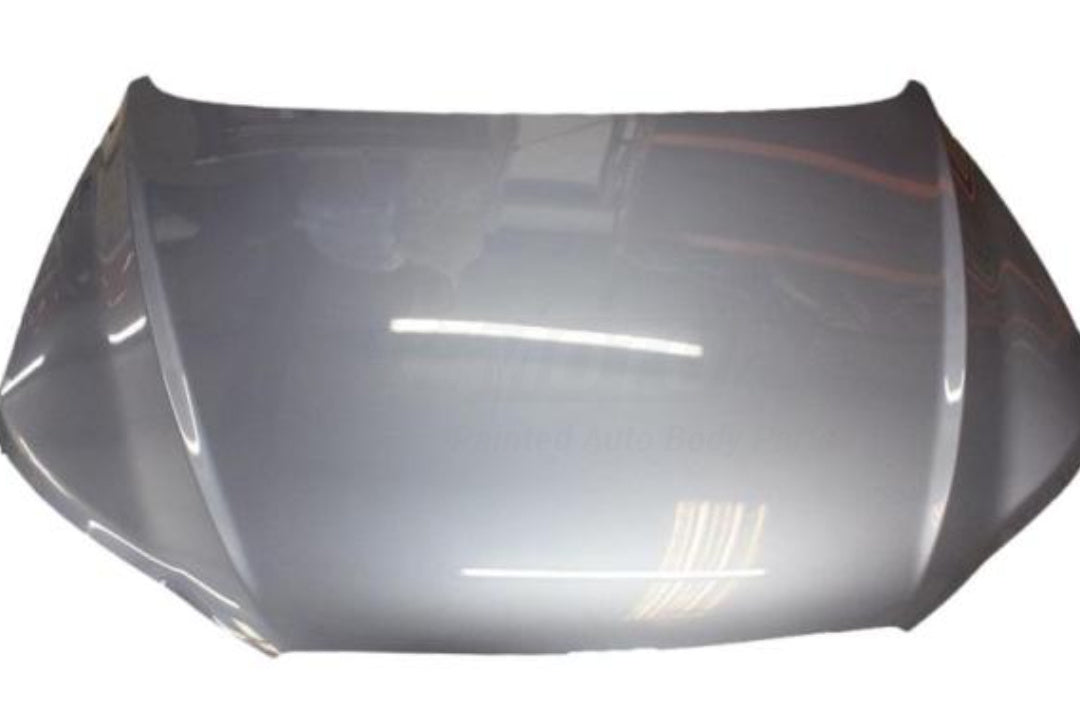 2009 Hyundai Santa Fe Hood Painted Medium Silver Blue Metallic (WG) 664000W000