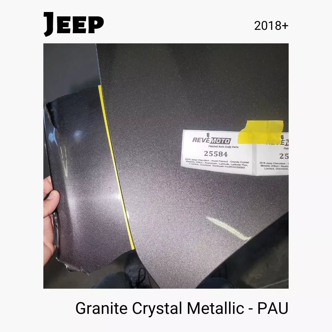 Jeep Paint Code PAU (Granite Crystal Metallic) - ReveMoto Custom Paint Match