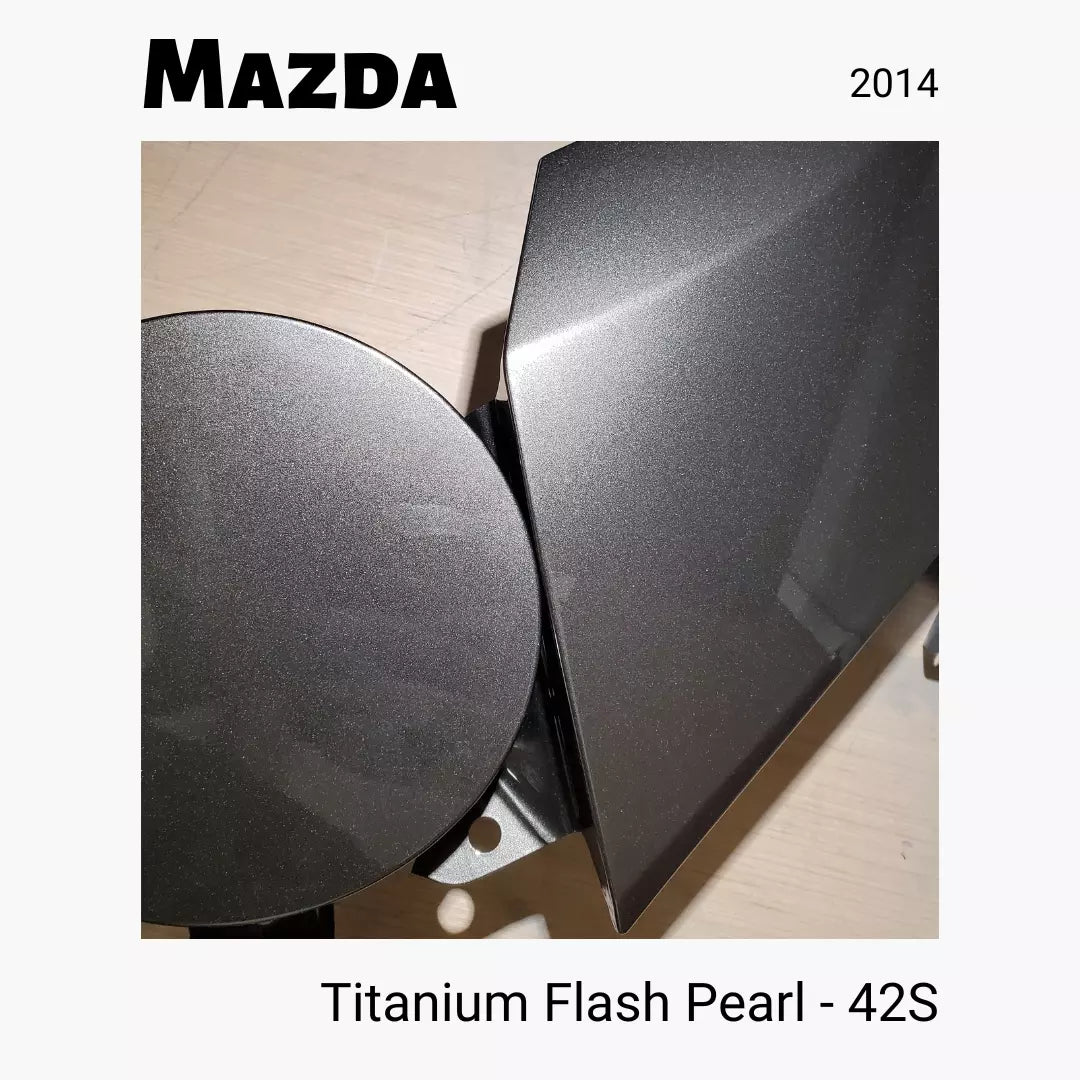 Mazda Paint Code 42S (Titanium Flash Pearl) - ReveMoto Custom Paint Match