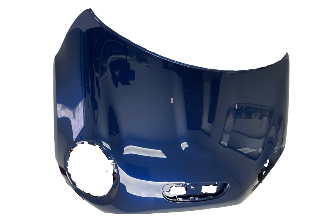 27395 - 2014-2023 Mini Cooper Hood Painted (John Cooper Works, S Models) Deep Blue Metallic (B69) 41008499869 MC1230107