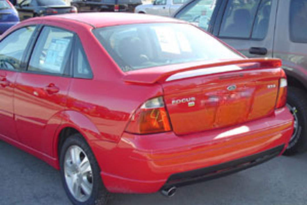 2005-2007 Ford Focus Spoiler Painted ABS129