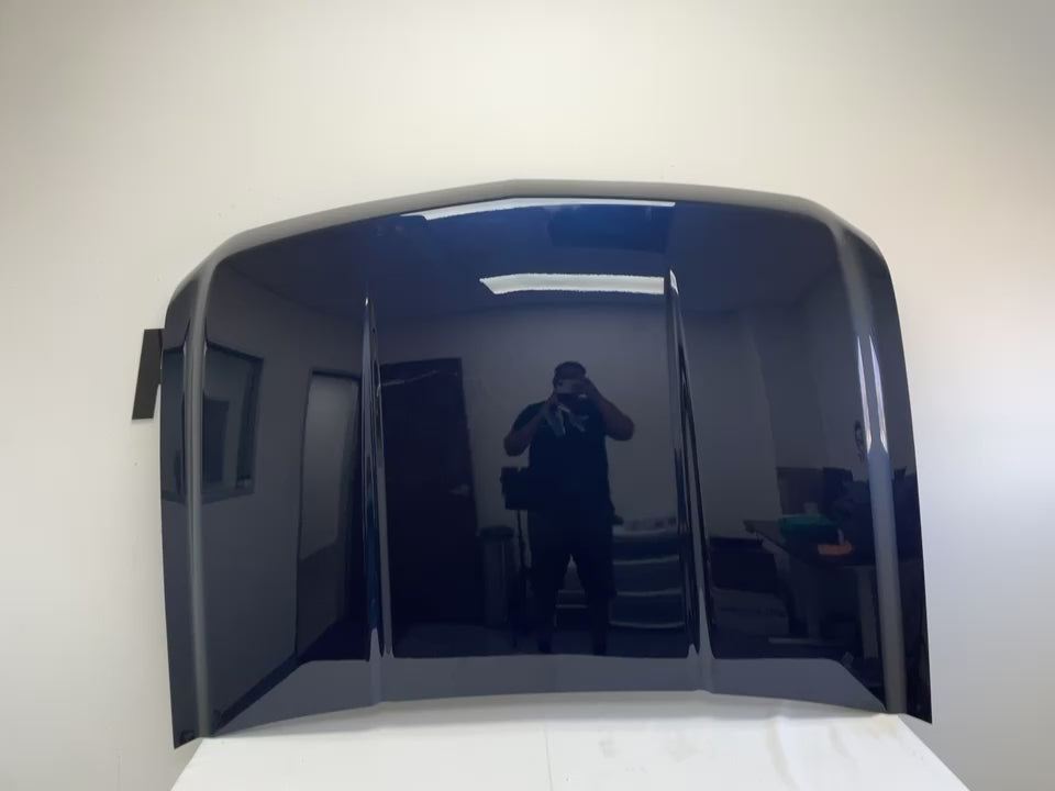 2007-2013 Chevrolet Silverado 1500 Hood Painted Imperial Blue Metallic (WA403P) 20863101 GM1230365 ReveMoto Painted Auto Parts Replacement 