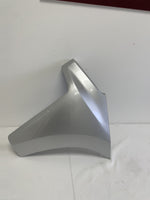 Painted Front Bumper End Cap Extension for  2019-2022 Chevrolet Silverado  Switchblade Silver Metallic (WA636R) 84658017 GM1016110 ReveMoto Painted Auto Body Parts Replacement