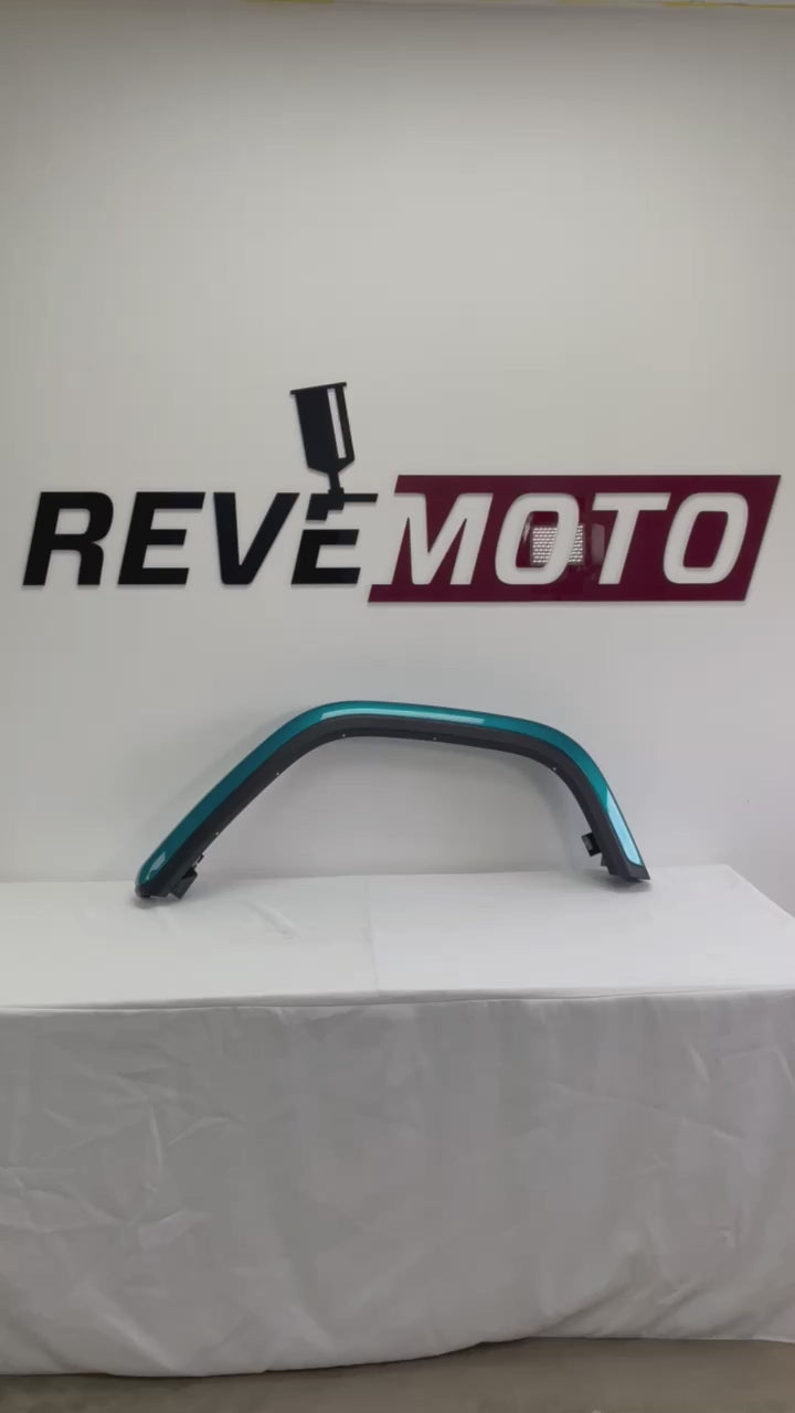 Painted Rear Fender Flare for 2018-2024 Jeep Wrangler (OFF Road Tires | Rubicon Model) Left Driver-Side Bikini Metallic (PPT) 6CE87TZZAF