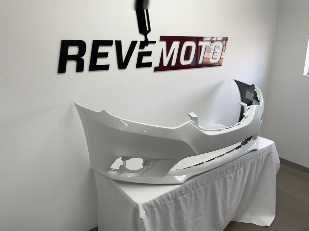 25812 - 2016-2019 Nissan Sentra Front Bumper Painted (Except Nismo Model) Visual Pearl (QAC) 620223YU1J NI1000313