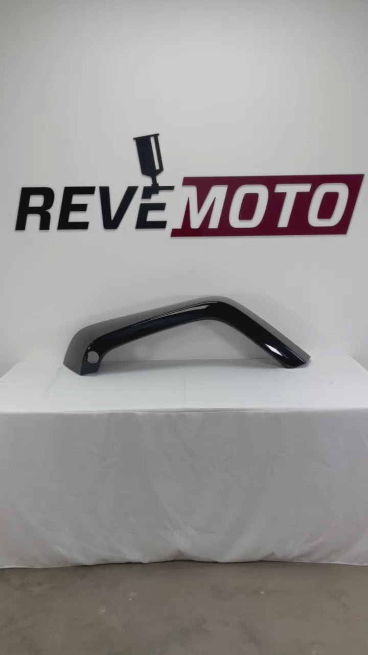 25962 Painted Front Fender Flare for  2007-2017 Jeep Wrangler (Aftermarket | Driver-Side) Black (PX8)  5KC87TZZAJ CH1268108 