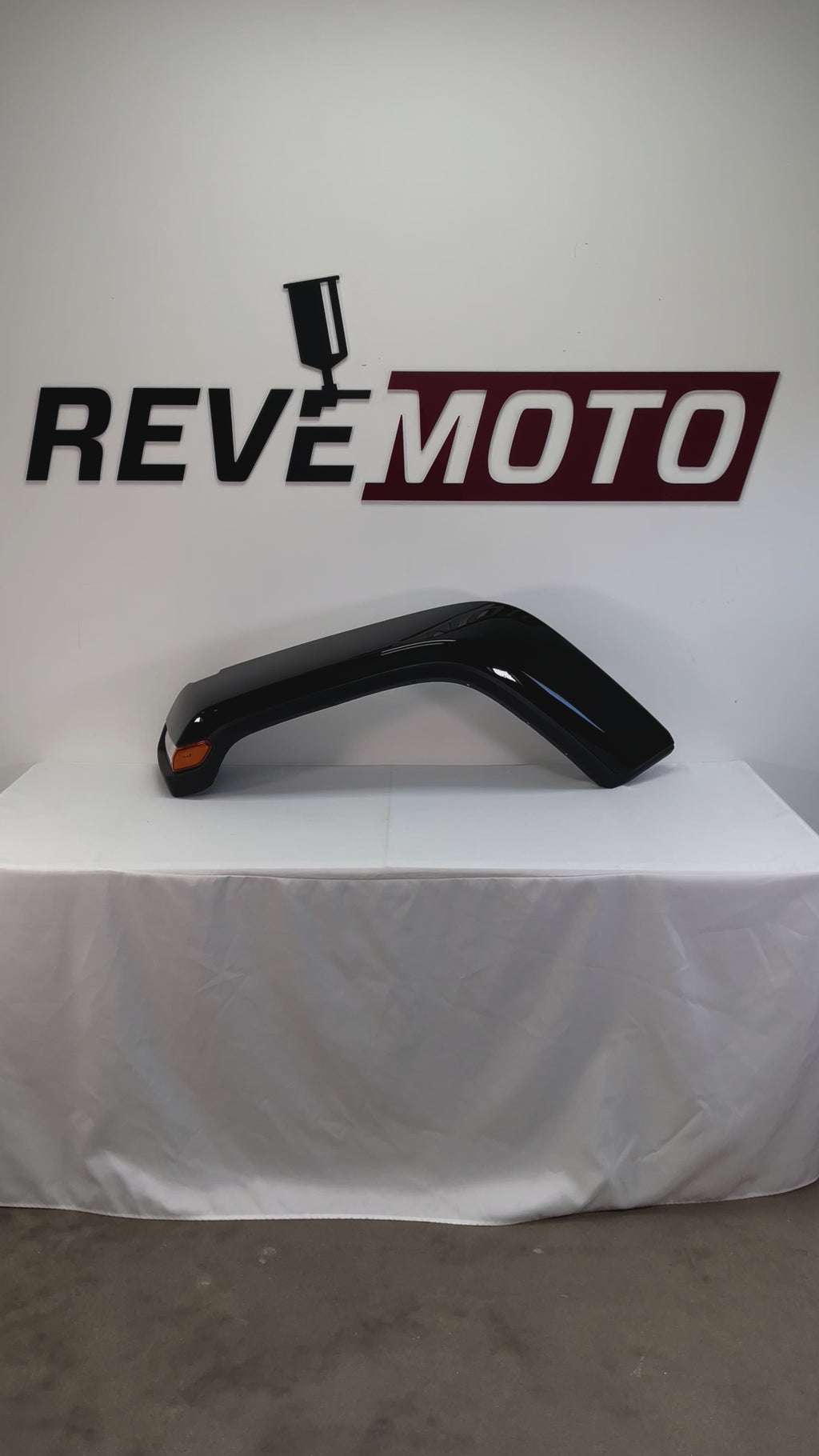 Painted Front Fender Flare for 2018-2023 Jeep Wrangler (WITH: LED Lamps | Driver-Side) Black (PX8) 6AD67TZZAH