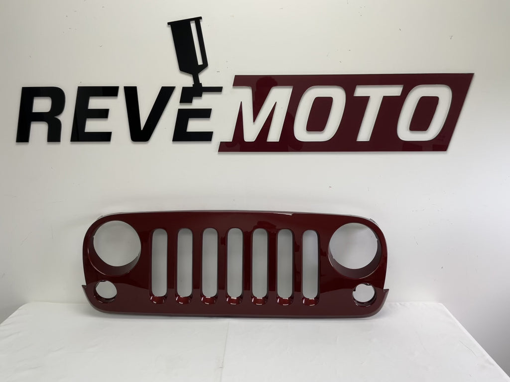 2007-2017 Jeep Wrangler Grille Painted